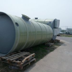 一体化污水提升设备玻璃钢雨水泵站设备简介