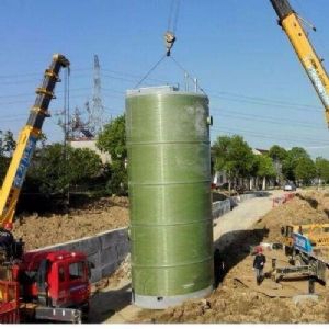 一体化污水提升收集设备玻璃钢污水泵站介绍
